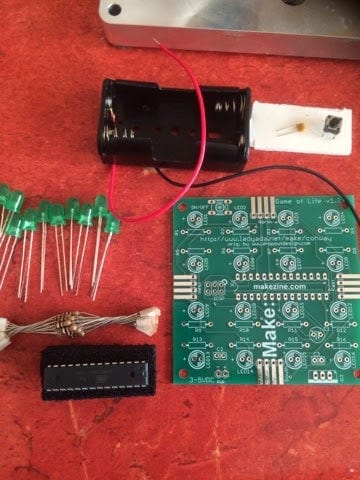 Сортировка деталей набора Game of Life