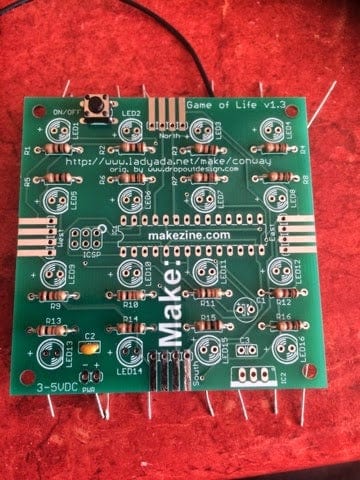 Установка резисторов на плату