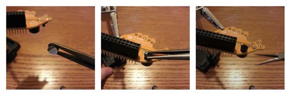 Сборка Fish Dish — установка резиновой ножки