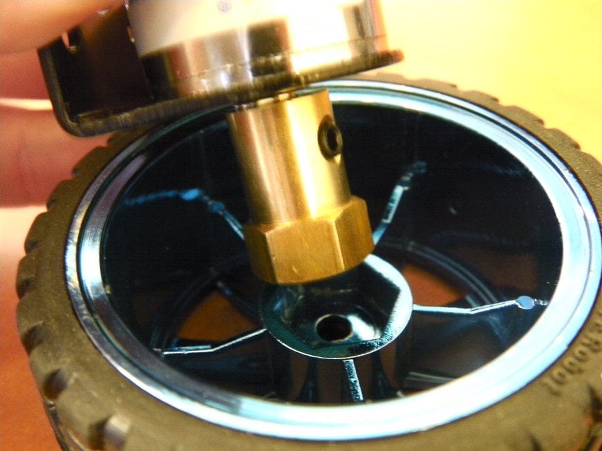 Установка муфты в колесо