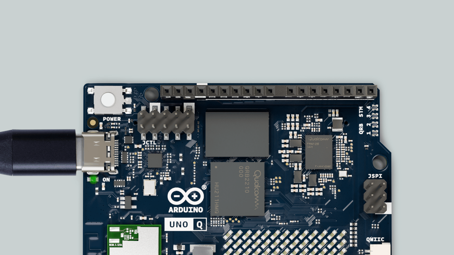 Мигание красного светодиода