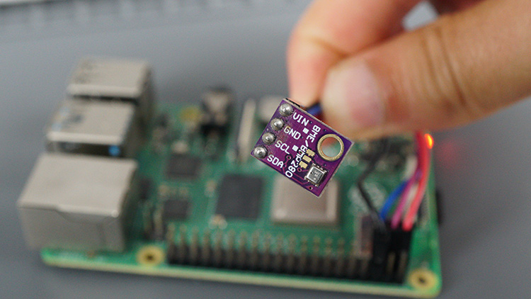 Raspberry Pi с датчиком BME280