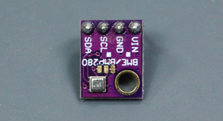 Датчик BME280 температура, влажность и давление