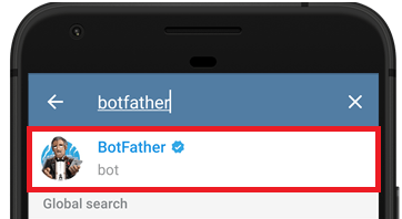 BotFather в Telegram