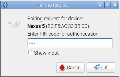 Сопряжение Bluetooth