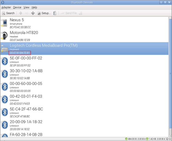 MAC-адрес Bluetooth