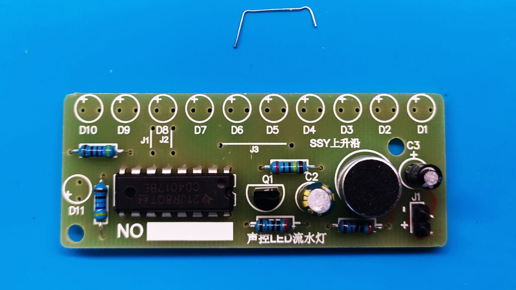 Установка микросхемы CD4017