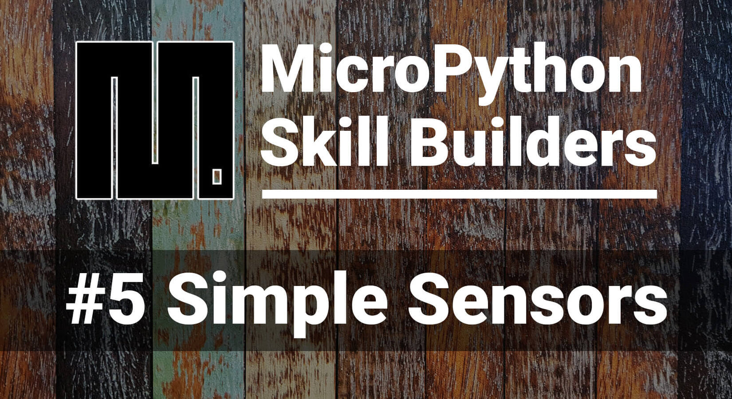 MicroPython Skill Builders — Простые датчики