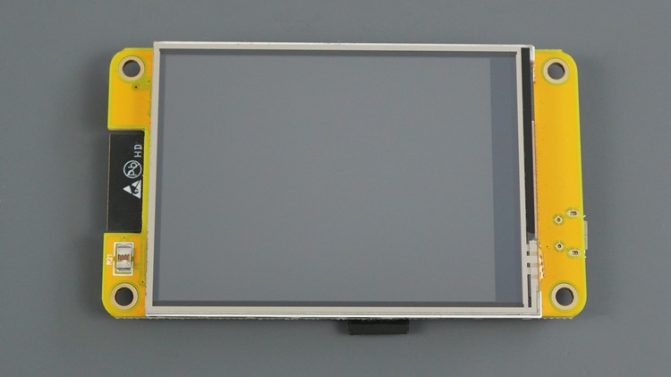 ESP32 Cheap Yellow Display CYD Board ESP32-2432S028R вид спереди