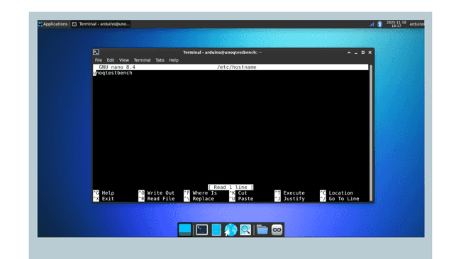 Редактирование файлов в Nano (2)