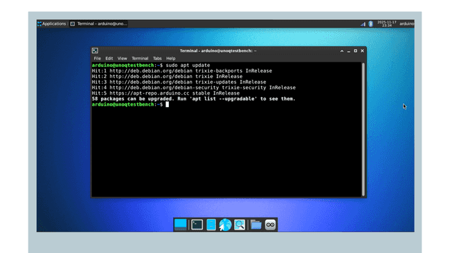 Обновление списков пакетов (1)