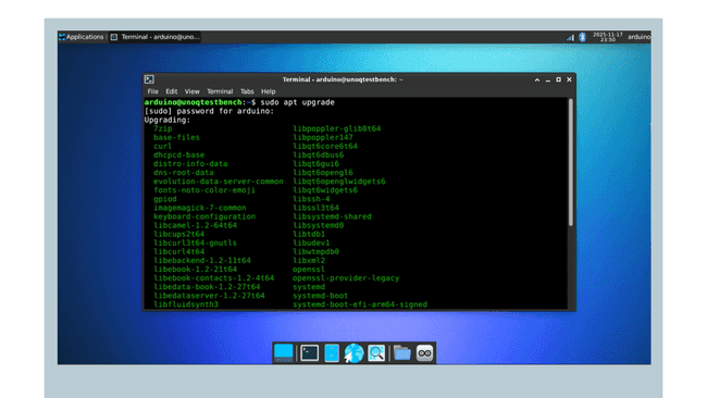Обновление списков пакетов (3)