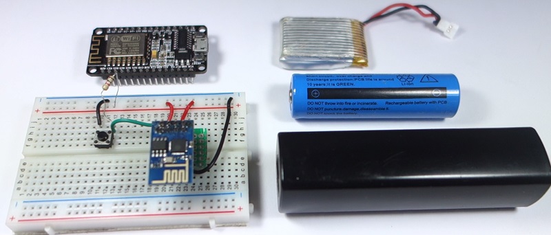 ESP8266 глубокий сон и источники пробуждения