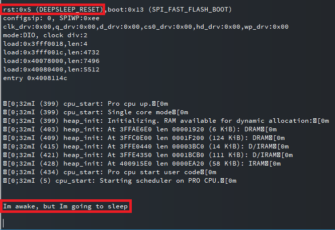 Глубокий сон ESP32 сброс по таймеру