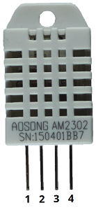 Распиновка DHT22