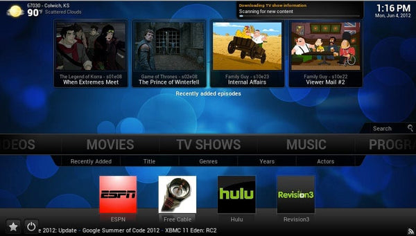 OpenElec на Raspberry Pi
