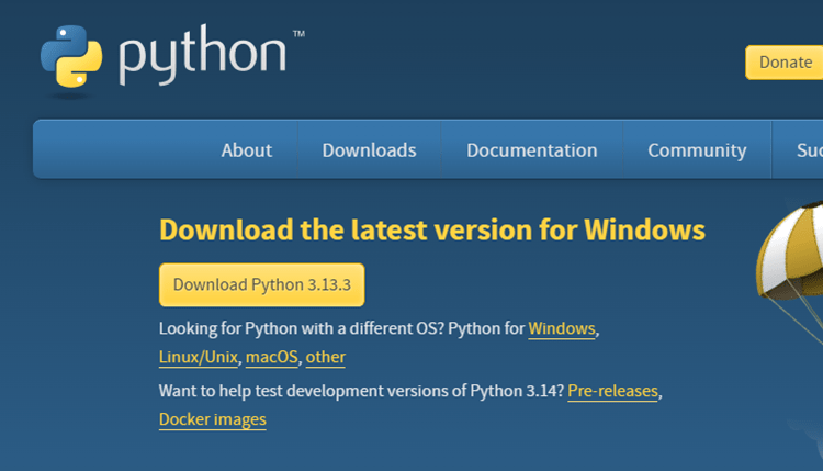 Скачать Python для Windows