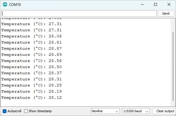 Raspberry Pi Pico Arduino IDE - получение температуры с датчика DS18B20