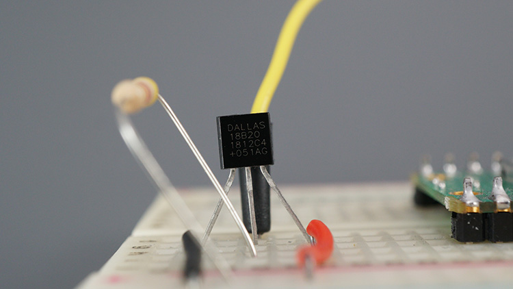 Необходимые компоненты для проекта DS18B20 с Raspberry Pi Pico