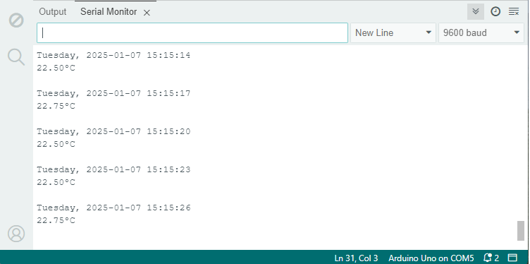 Arduino с DS3231 -- установка и получение времени