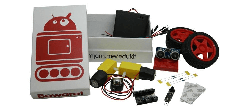 Содержимое набора CamJam EduKit Robotics