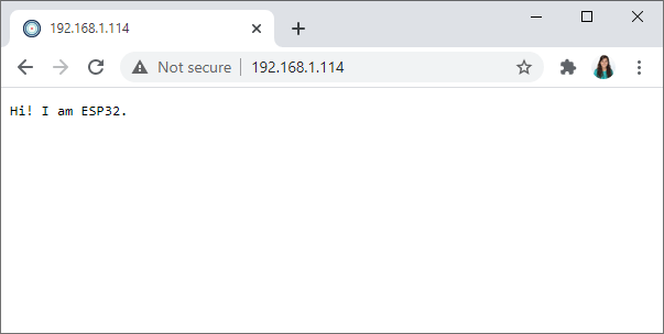 Демо-пример AsyncElegantOTA корневой URL веб-сервера