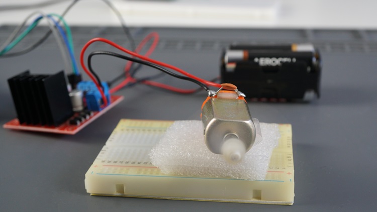 ESP8266 NodeMCU управление DC-мотором через веб-сервер