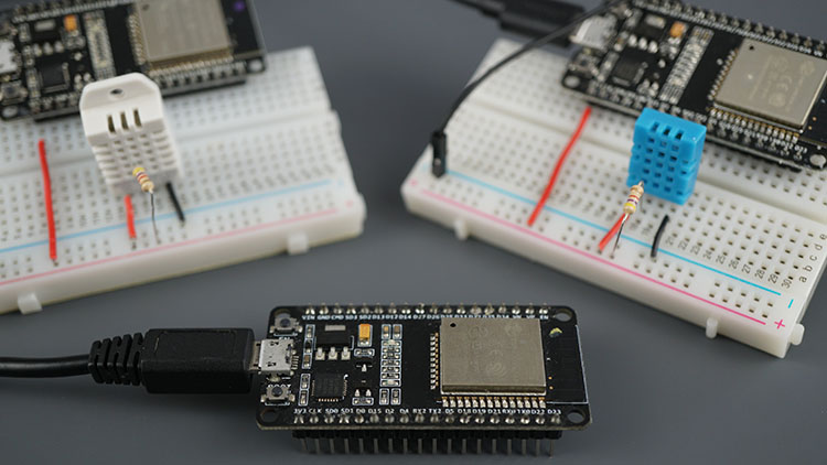 Демонстрация ESP32 ESP-NOW веб-сервер панель датчиков ESP-NOW и Wi-Fi показания датчиков