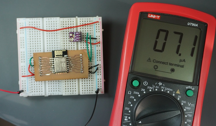 ESP12-E low power deep sleep
