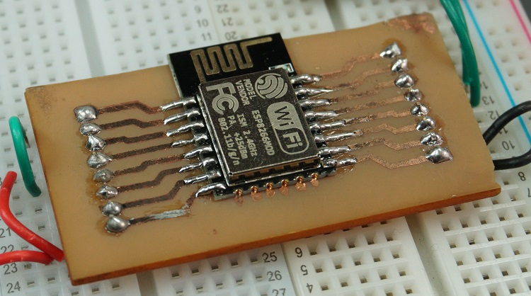 ESP8266 12-E PCB adapter