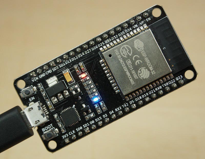 Мигающий светодиод ESP32