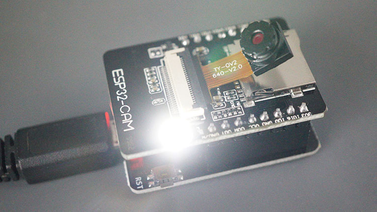 ESP32-CAM-MB Micro USB-программатор CH340G — демонстрация и тестирование
