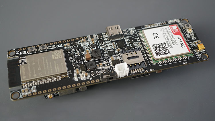 Обзор платы ESP32 LILYGO TTGO T-A7670G