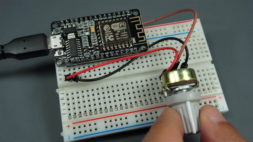 ESP8266 аналоговое чтение ADC A0 Arduino IDE MicroPython Lua