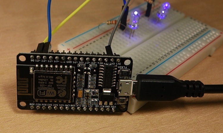 ESP8266 - создание веб-сервера с использованием прошивки NodeMCU