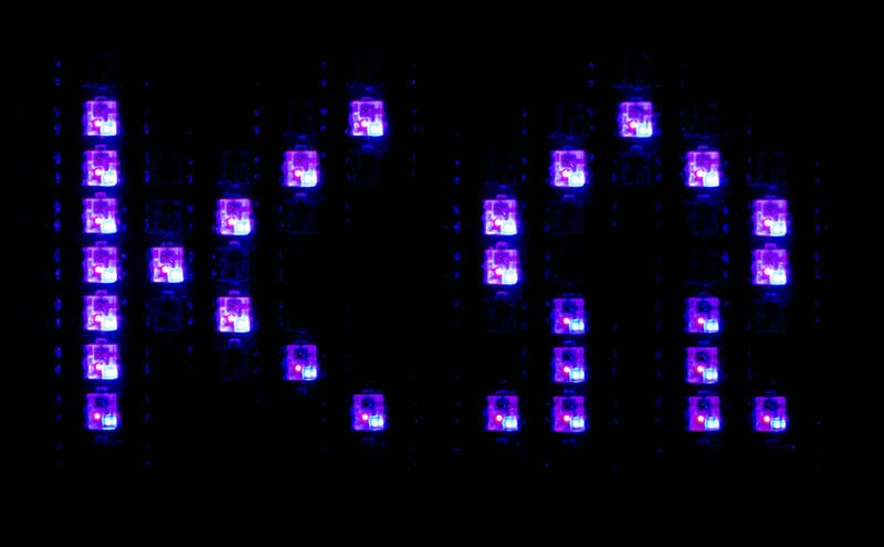 RGB LED матрица Waveshare для Pico с датчиком BME680