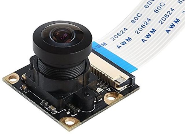 Совместимая с Raspberry Pi камера fisheye с eBay