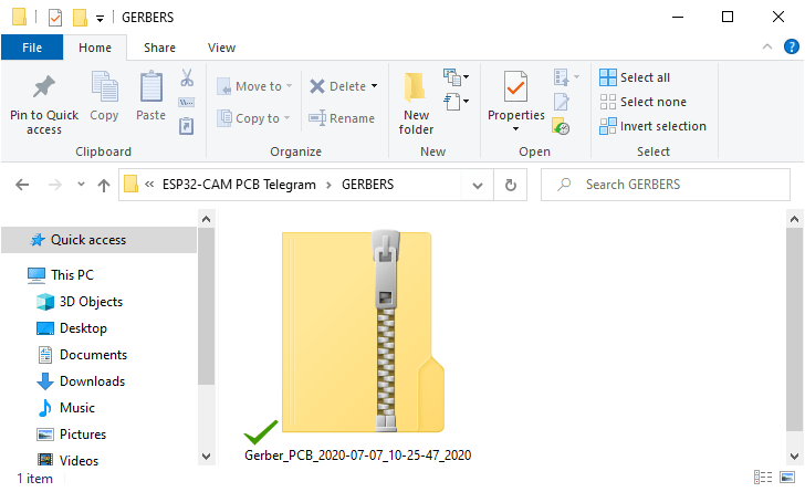 Загрузка Gerber-файлов PCB