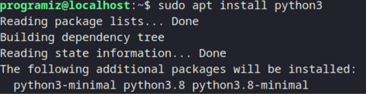 Установка Python на Linux