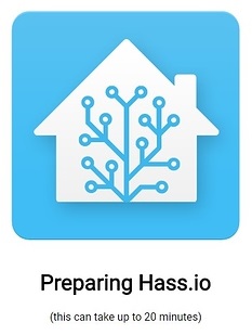 Home Assistant — ожидание завершения установки