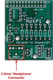 Разъём «стерео наушники»
