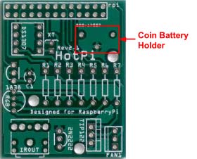 Держатель батарейки