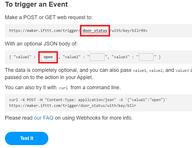 IFTTT тестирование апплета