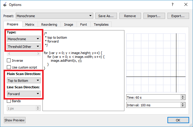 Отображение bitmap-изображений OLED конвертация изображения параметры