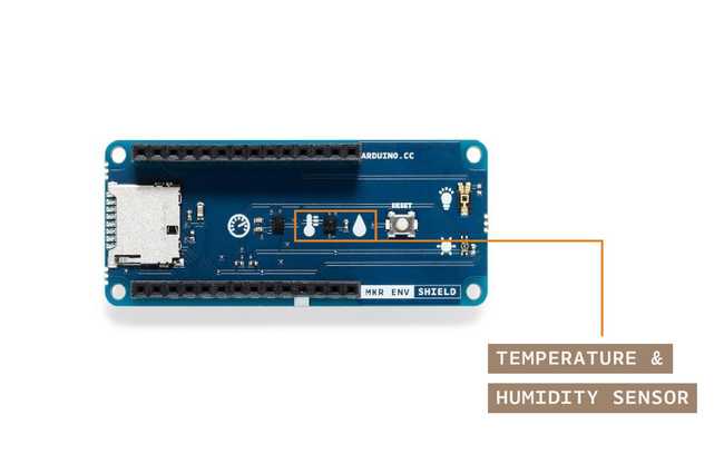 ENV Shield с выделенным датчиком температуры