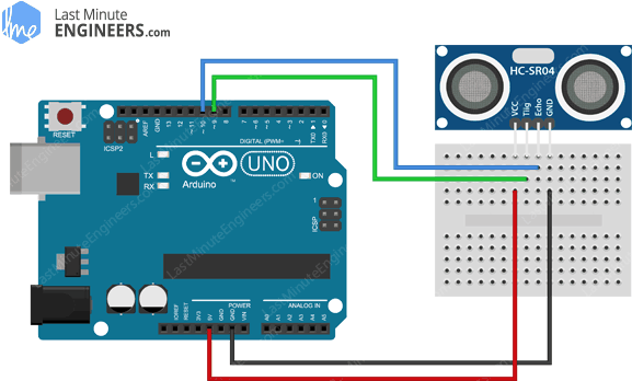 How HC-SR04 Ultrasonic Sensor Works & Interface It With Arduino