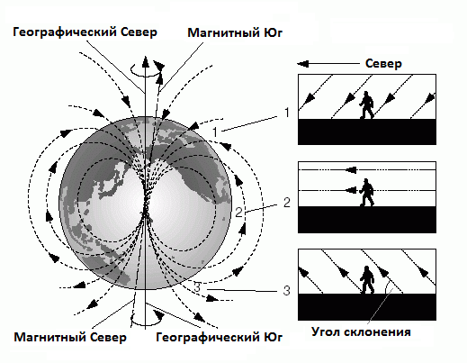 Магнитное наклонение Земли