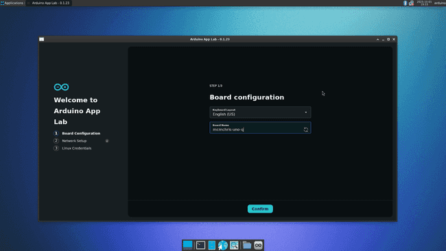 Раскладка клавиатуры и имя платы