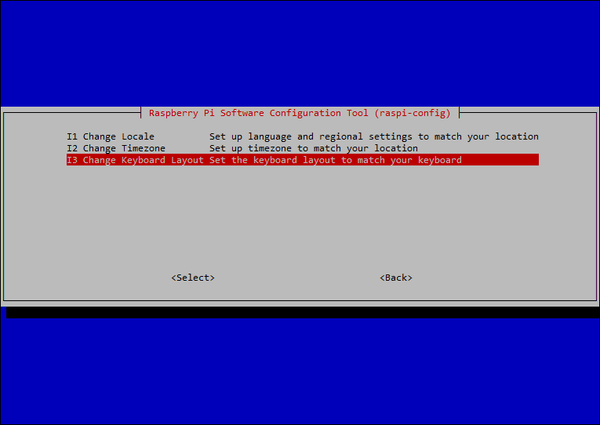 Change Keyboard Options
