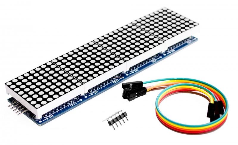 Модуль матрицы 32x8 c MAX7219